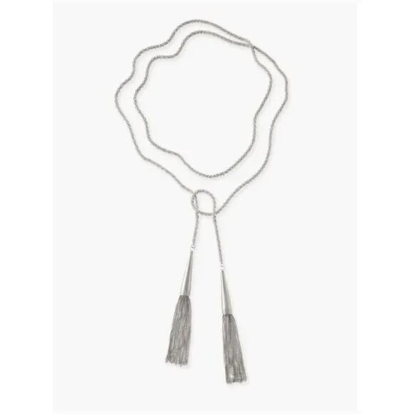 Kendra Scott Silver Necklace - Picture 1 of 12